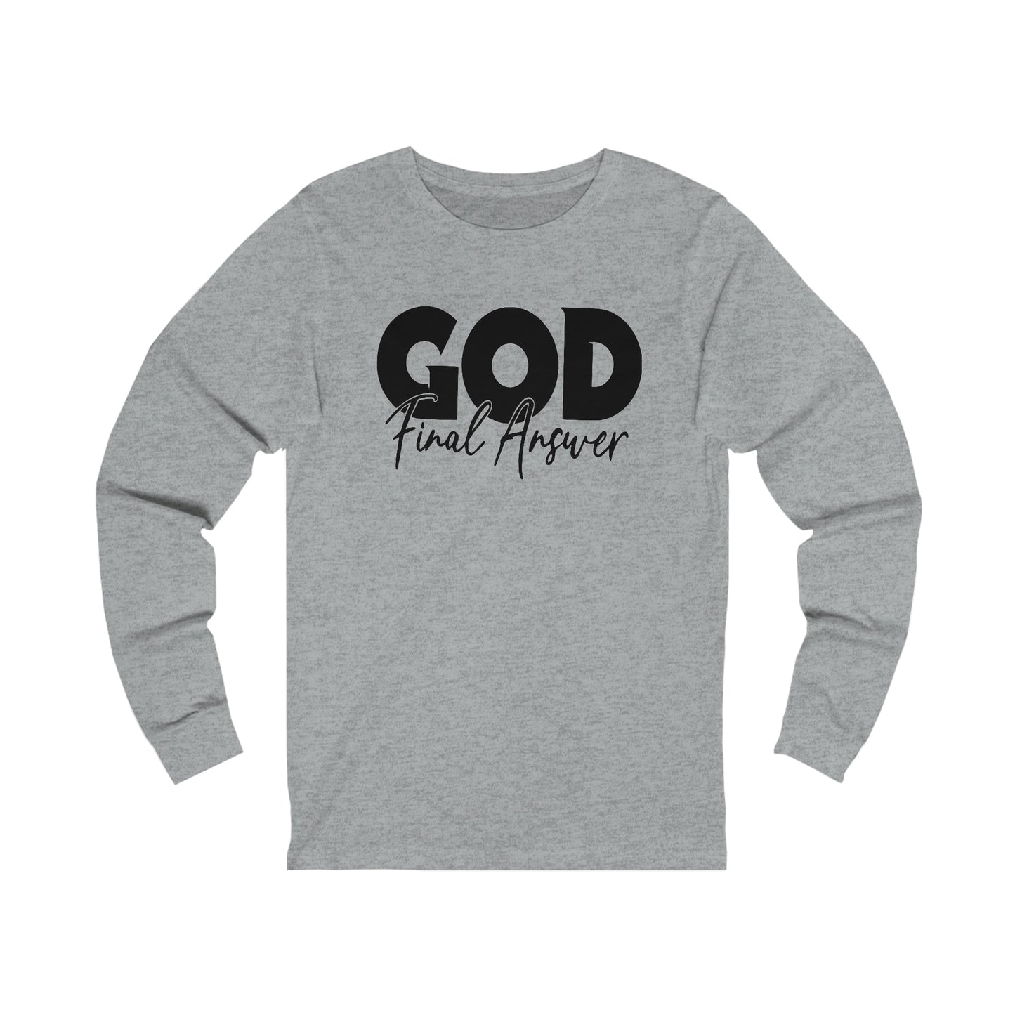 Unisex Jersey Long Sleeve Tee