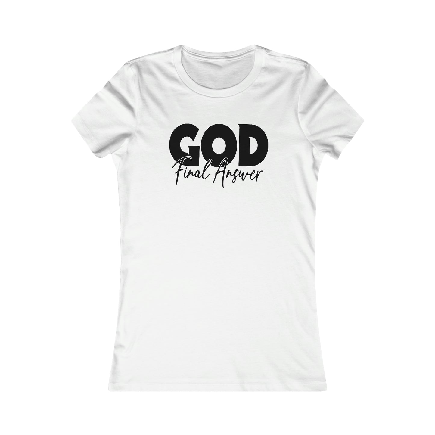 Women's Favorite Tee 5 Sizes & 5 Colors