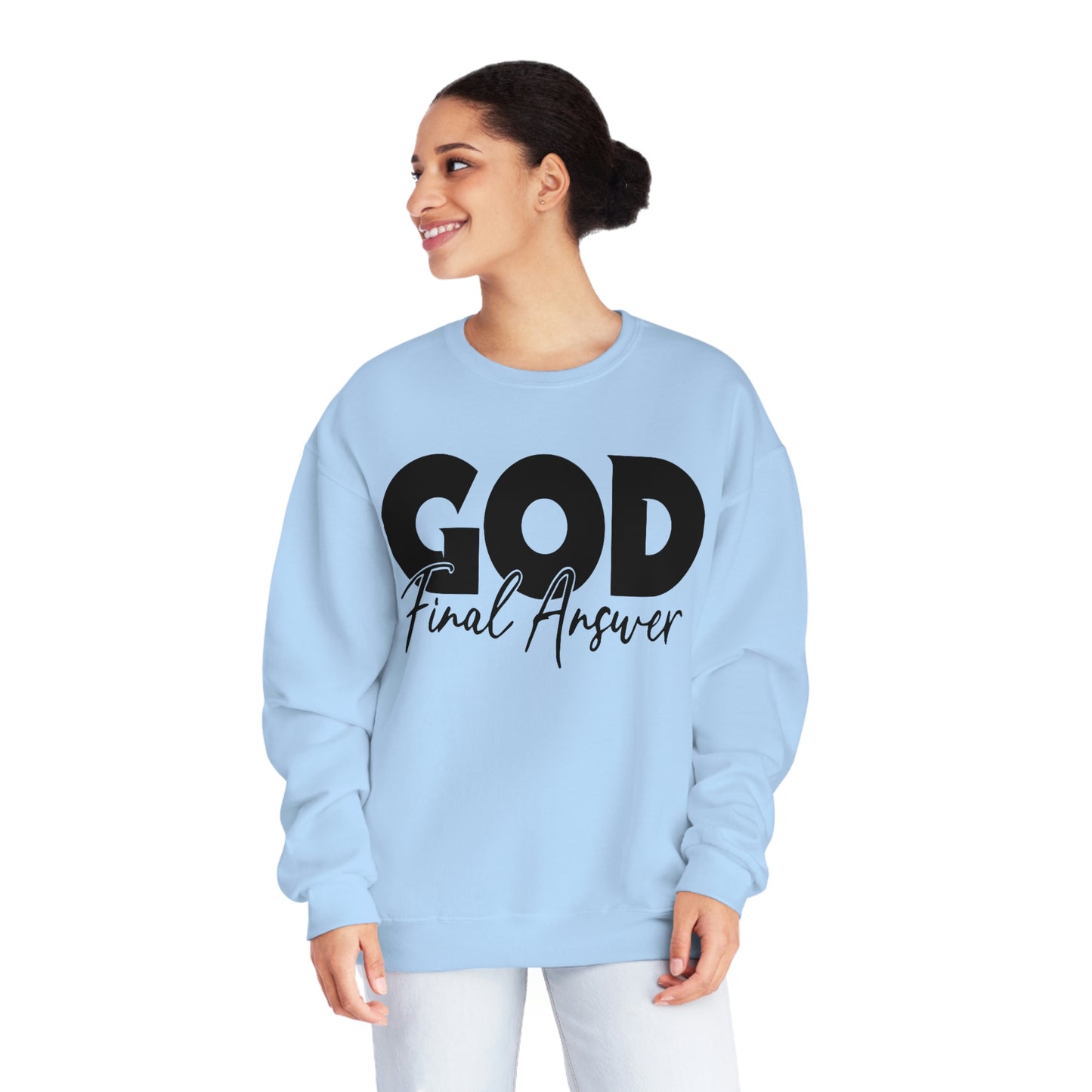 Unisex NuBlend® Crewneck Sweatshirt  6 Sizes & 12 Colors