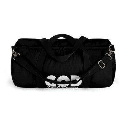 GFA Black Duffel Bag  2 sizes