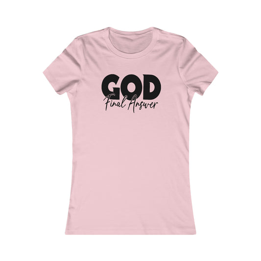 Women's Favorite Tee 5 Sizes & 5 Colors