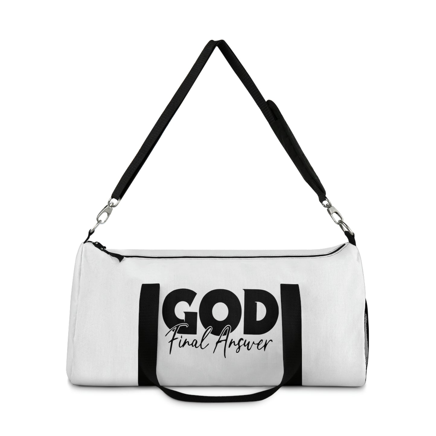 GFA White Duffel Bag  2 Sizes