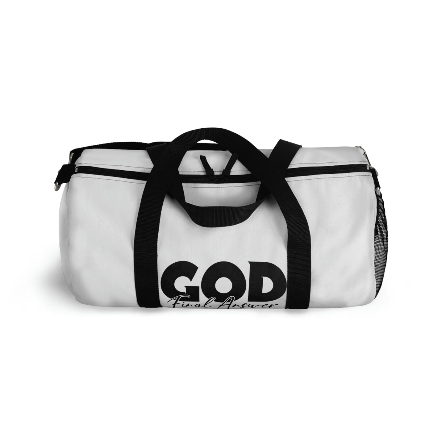 GFA White Duffel Bag  2 Sizes