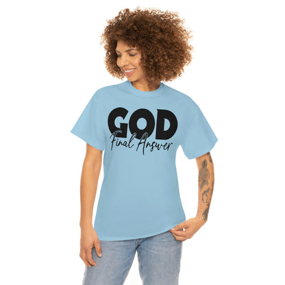 Unisex Heavy Cotton Tee  6 Sizes & 3 Colors