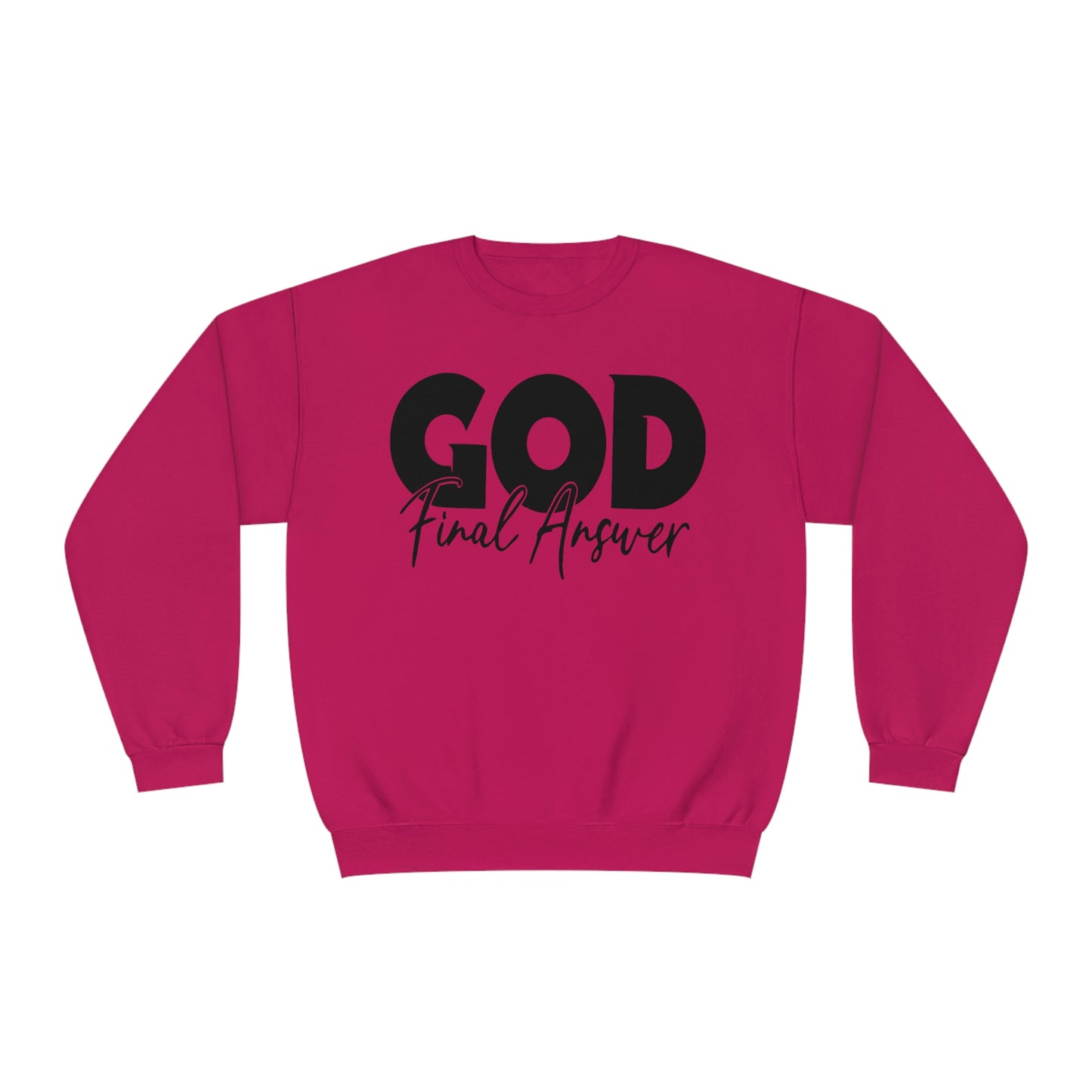 Unisex NuBlend® Crewneck Sweatshirt  6 Sizes & 12 Colors