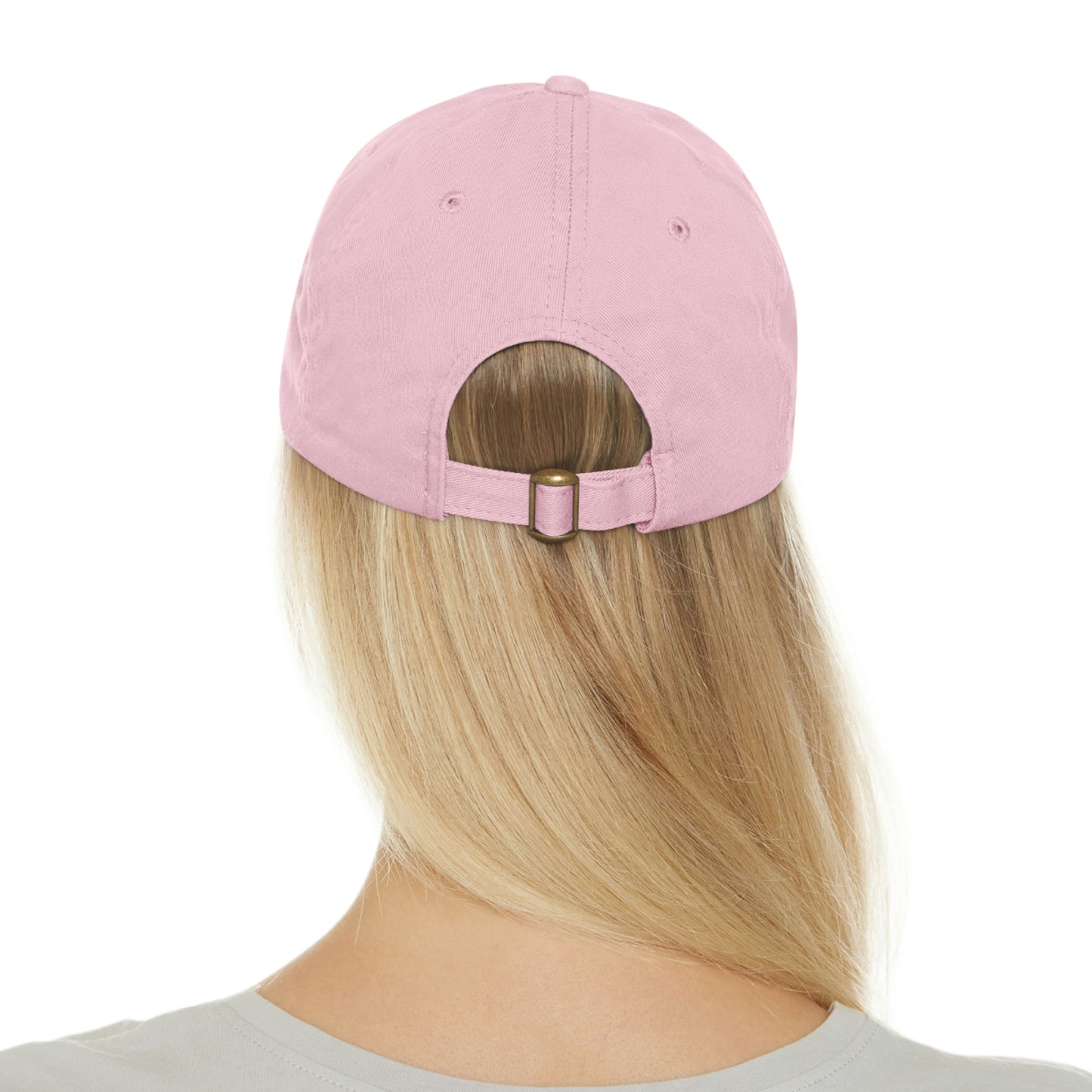 Unisex Hat with Leather Patch - Multi-Colors