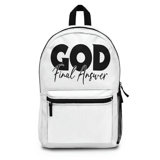 GFA White Backpack