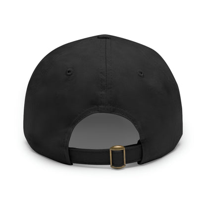 Unisex Hat with Leather Patch - Multi-Colors