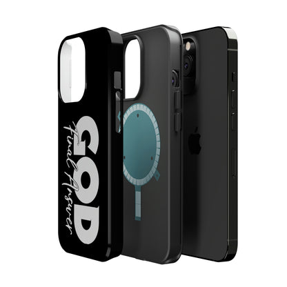 MagSafe Tough Phone Case - (Black) Fits Newest Iphone Models