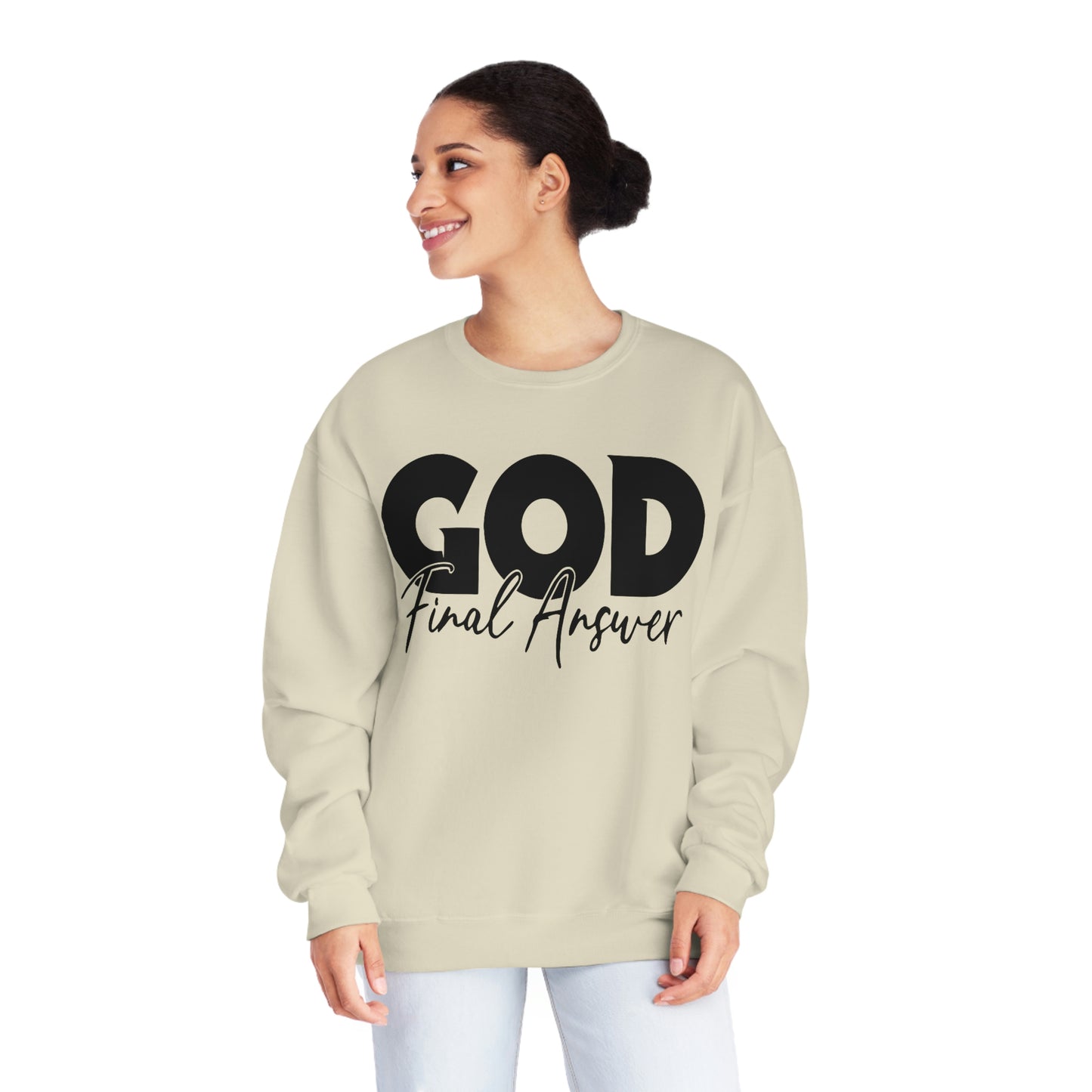 Unisex NuBlend® Crewneck Sweatshirt  6 Sizes & 12 Colors