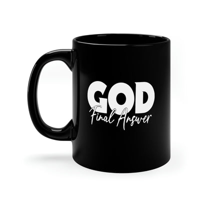 11oz Black Mug