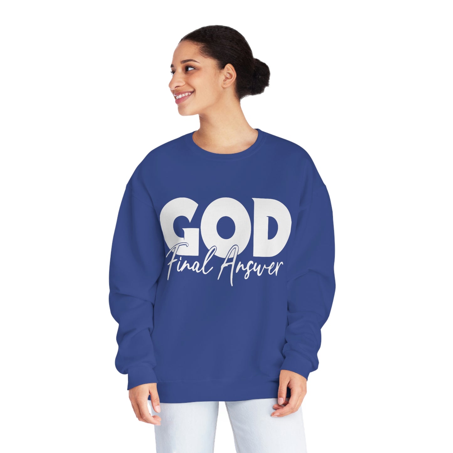 Unisex NuBlend® Crewneck Sweatshirt  6 Sizes & 12 Colors