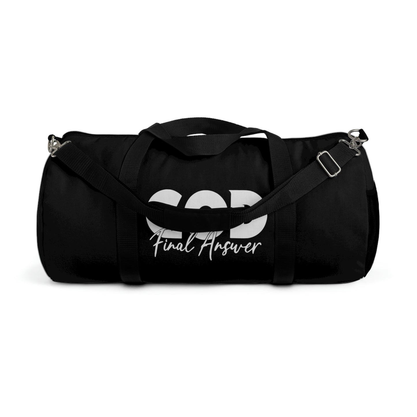 GFA Black Duffel Bag  2 sizes