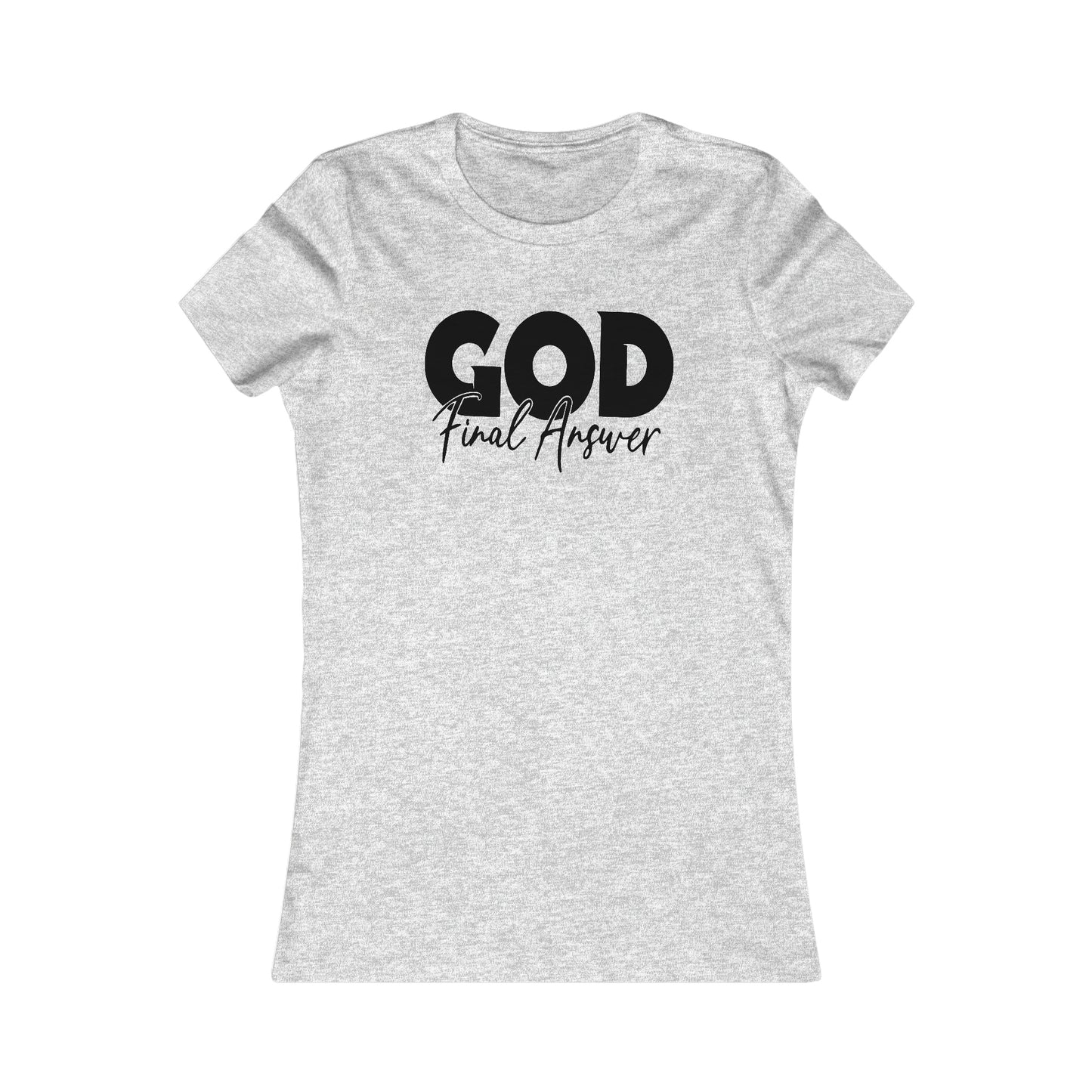 Women's Favorite Tee 5 Sizes & 5 Colors