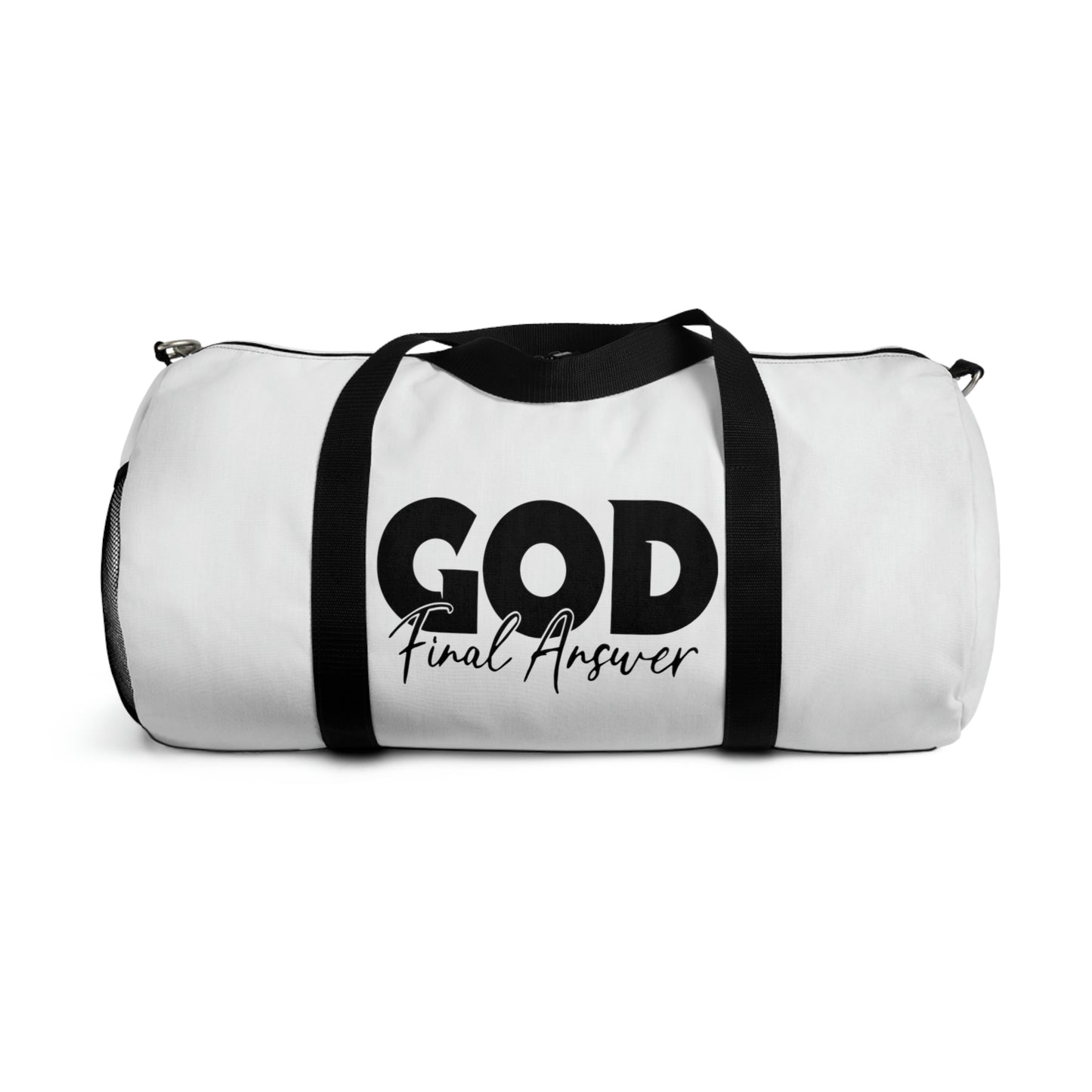 GFA White Duffel Bag  2 Sizes