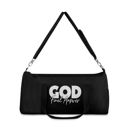 GFA Black Duffel Bag  2 sizes