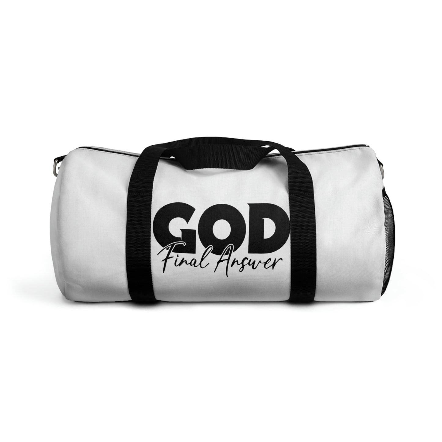 GFA White Duffel Bag  2 Sizes