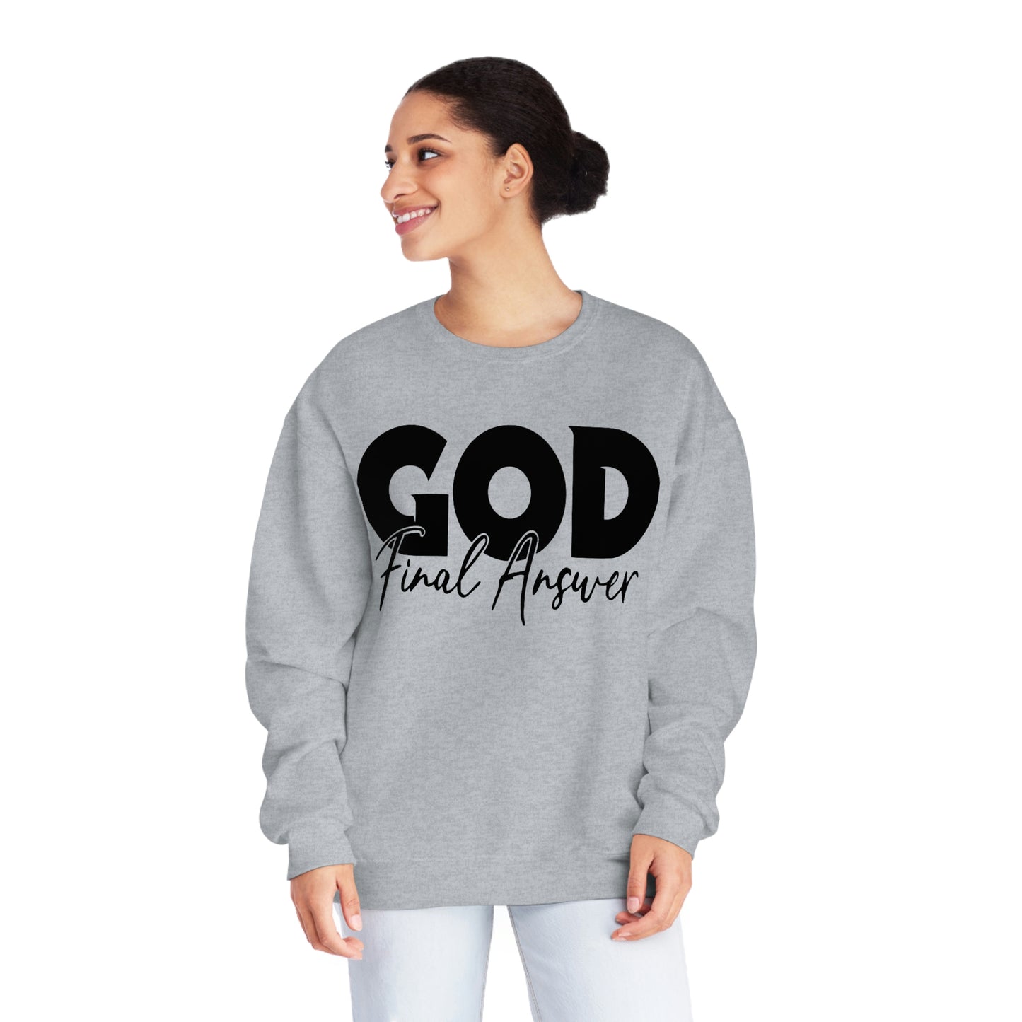 Unisex NuBlend® Crewneck Sweatshirt  6 Sizes & 12 Colors