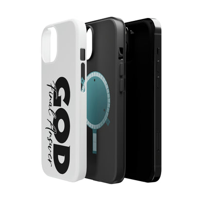 MagSafe Tough Phone Case - (White) Fits Newest Iphone Models