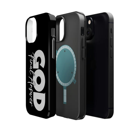 MagSafe Tough Phone Case - (Black) Fits Newest Iphone Models