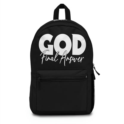 GFA Black Backpack