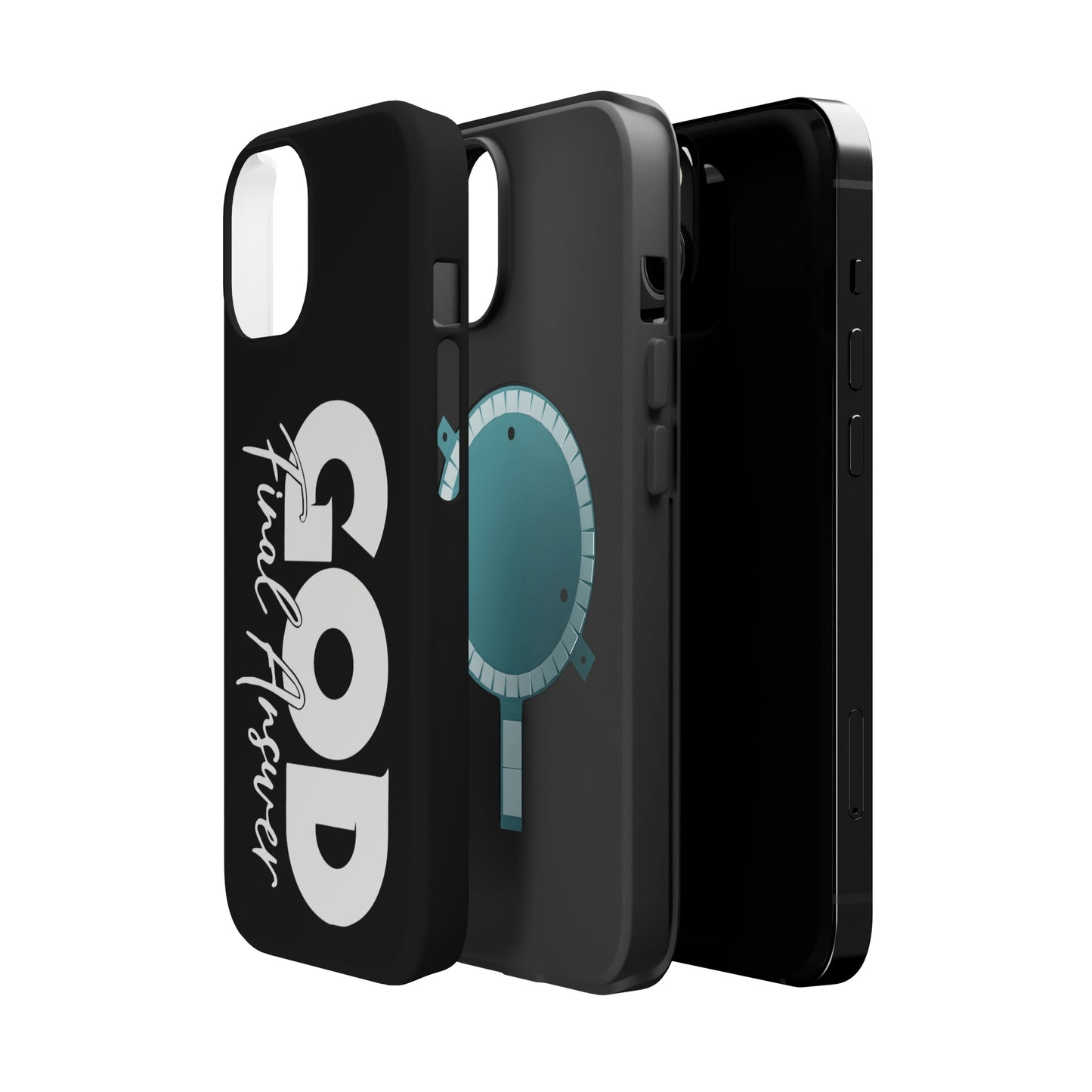 MagSafe Tough Phone Case - (Black) Fits Newest Iphone Models