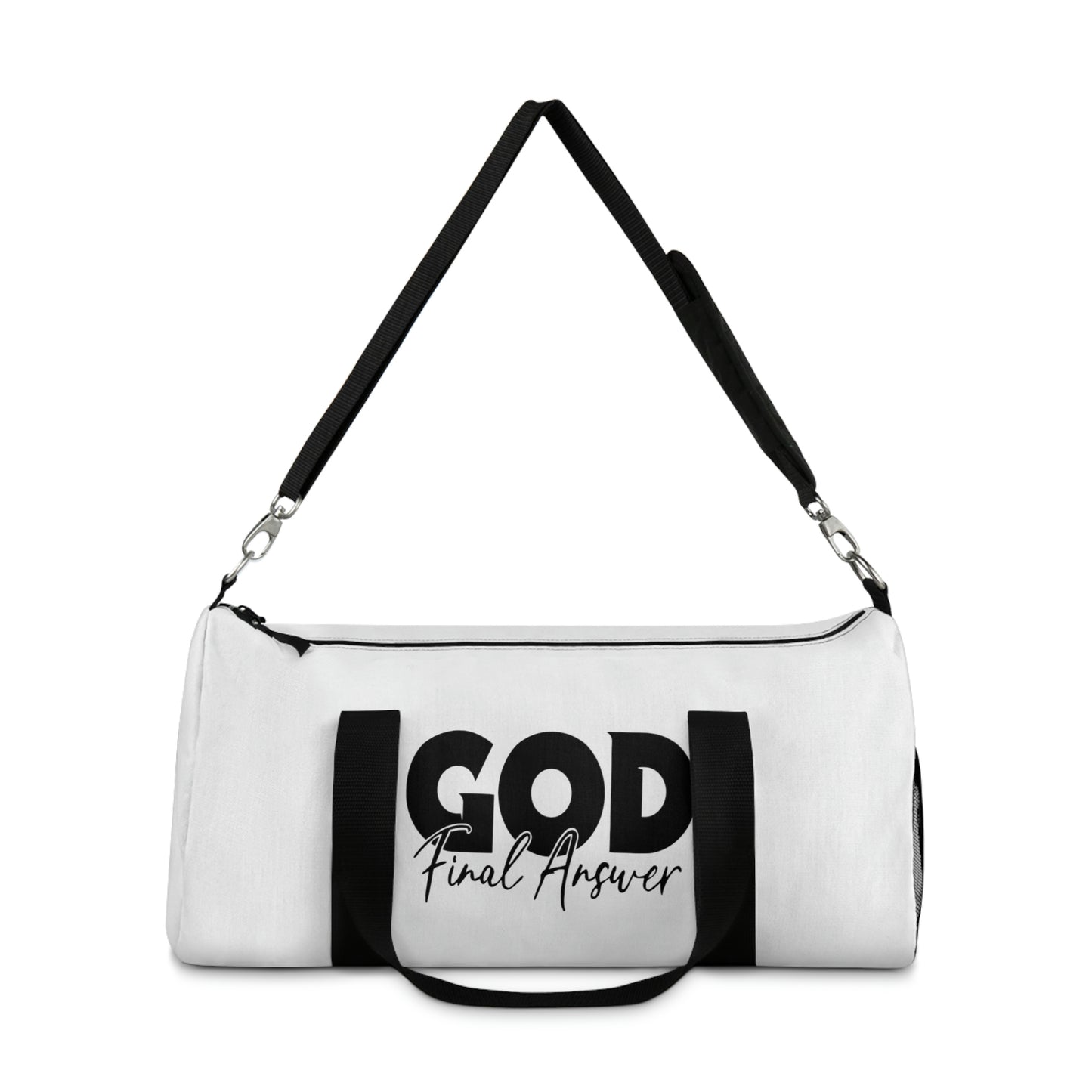 GFA White Duffel Bag  2 Sizes