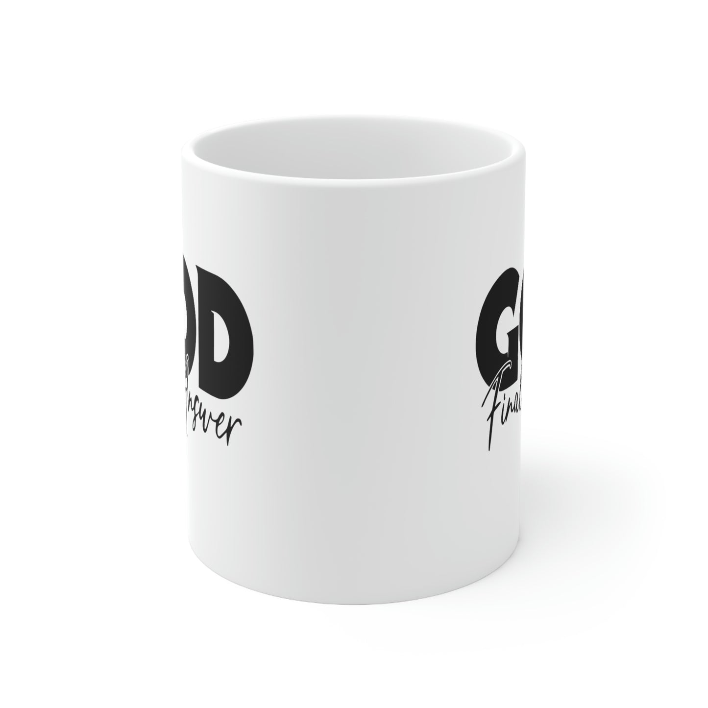 11oz WHITE MUG